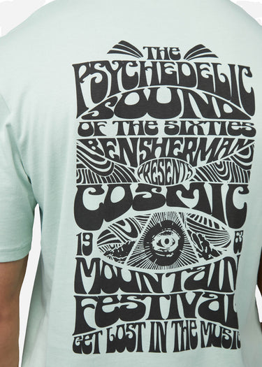 Ben Sherman T-shirts Festive poster tee - mint