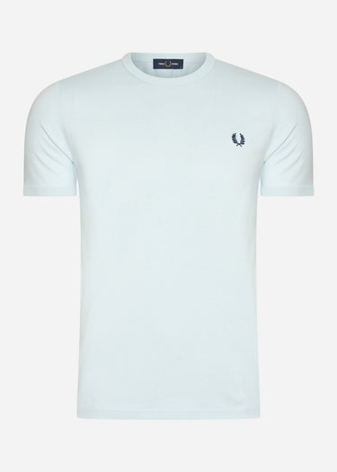 Fred Perry T-shirts Ringer t-shirt - light ice midnight blue