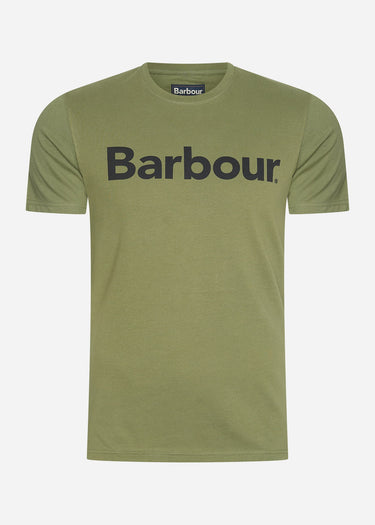 Barbour T-shirts Logo tee - burnt olive