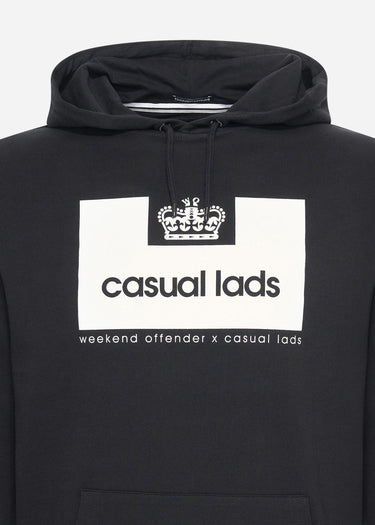 Weekend Offender Hoodies Casual Lads hoodie - black