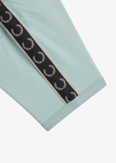 Fred Perry T-shirts Contrast tape ringer t-shirt - slvblu warmgrey