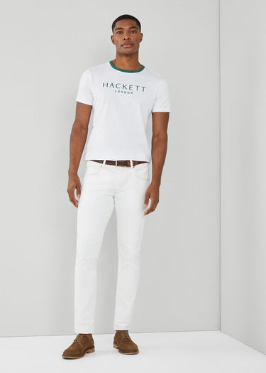 Hackett London T-shirts Heritage classic tee - white