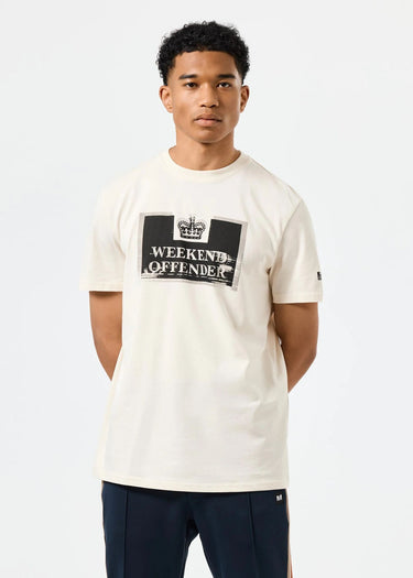 Weekend Offender T-shirts Bonpensiero - ivory