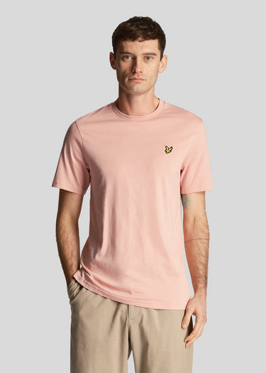Lyle & Scott T-shirts Plain t-shirt - palm pink