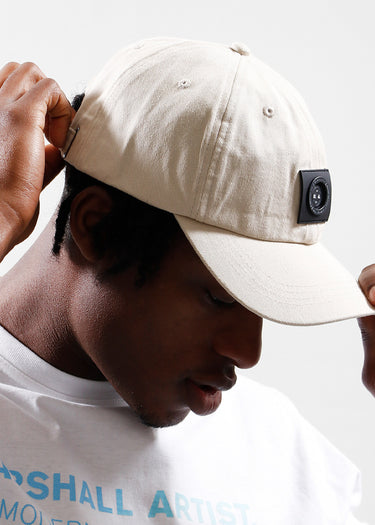 Marshall Artist Petten Siren washed cotton cap - stone