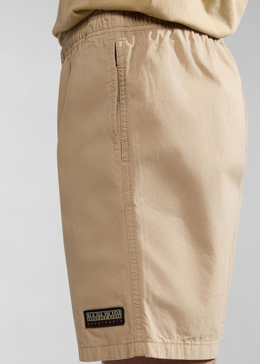Napapijri Korte Broeken Boyd - beige cornstalk