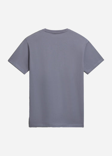 Napapijri T-shirts Salis ss sum t-shirt - grey owl