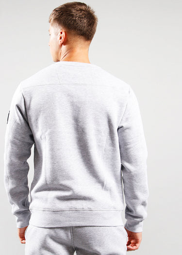 Marshall Artist Truien Siren crew sweat - grey marl