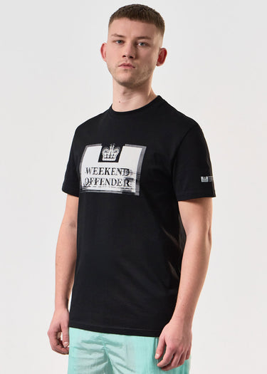Weekend Offender T-shirts Bonpensiero - black