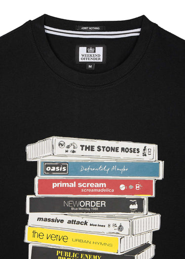 Weekend Offender T-shirts Cassettes - black