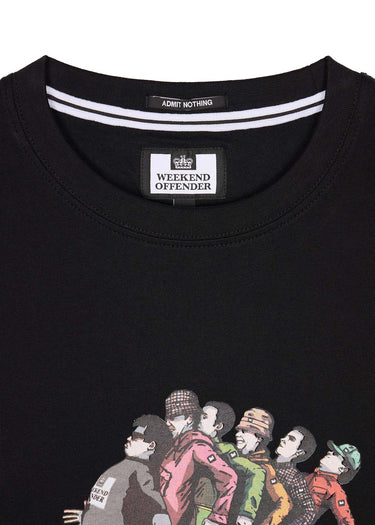 Weekend Offender T-shirts Madness - black