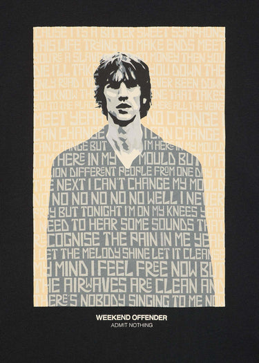 Weekend Offender T-shirts Symphony - black