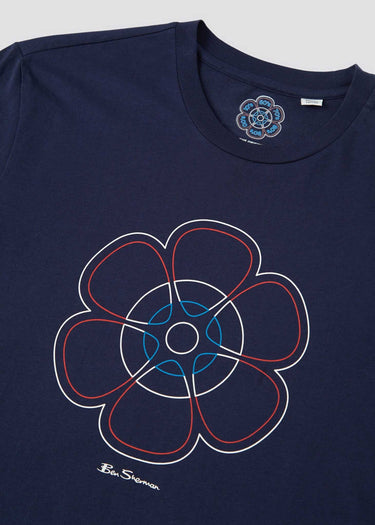 Ben Sherman T-shirts 60th anniversary tee - marine