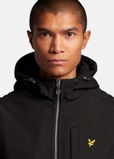 Lyle & Scott Jassen Softshell jacket - jet black