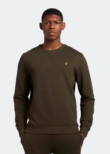 Lyle & Scott Truien Crew neck sweatshirt - olive