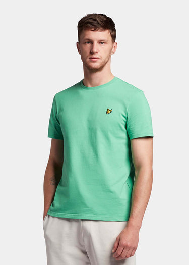 Lyle & Scott T-shirts Plain t-shirt - green glaze