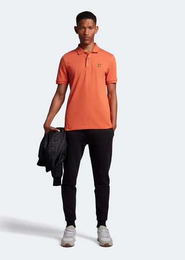 Lyle & Scott Polo's Plain polo shirt - victory orange