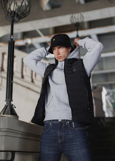 Marshall Artist Bodywarmers Lightweight bubble gilet - black