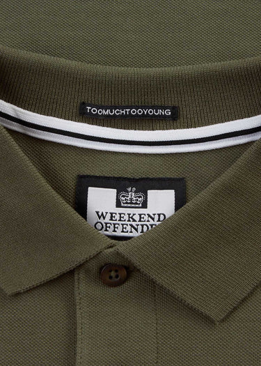Weekend Offender Polo's Caneiros - dark khaki