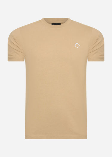 MA.Strum T-shirts SS icon tee - sand