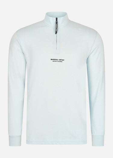 Marshall Artist Truien Siren 1/4 zip - dolphin grey