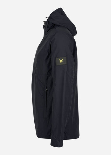 Lyle & Scott Jassen Hooded overhead jacket - lacquer