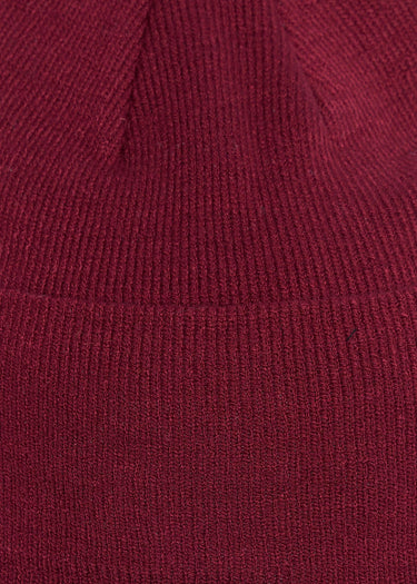 Lyle & Scott Mutsen Beanie - burgundy