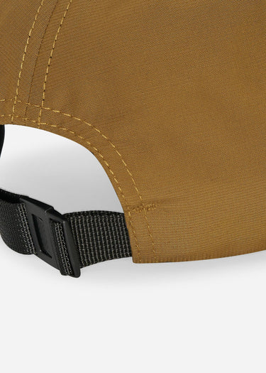 Fred Perry Petten Laurel wreath ripstop cap - dark caramel