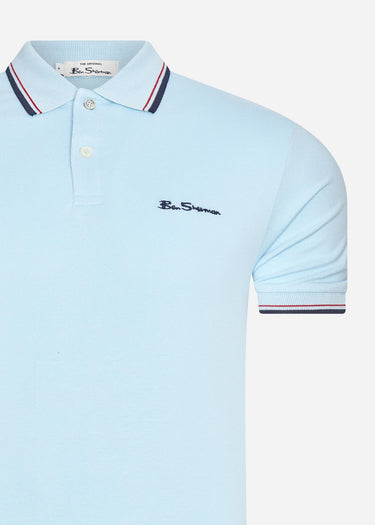 Ben Sherman Polo's Signature polo - sky blue