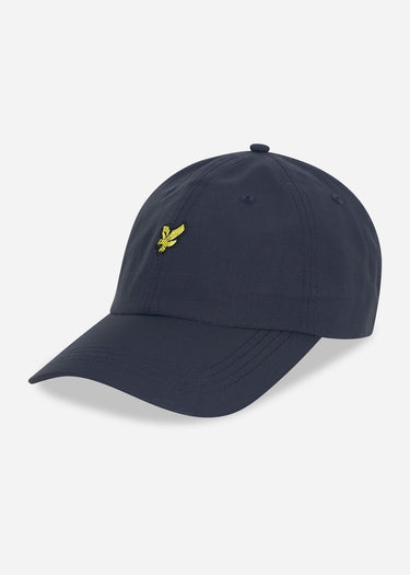 Lyle & Scott Petten Ripstop baseball cap - dark navy