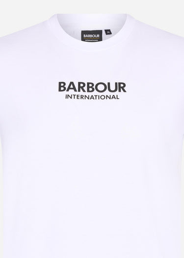 Barbour International T-shirts Formula tee - white