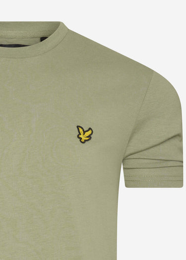 Lyle & Scott T-shirts Plain t-shirt - moss