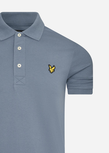 Lyle & Scott Polo's Plain polo shirt - slate blue