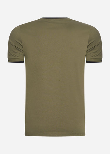 Fred Perry T-shirts Twin tipped t-shirt - uniform green