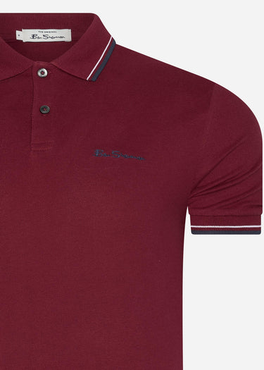 Ben Sherman Polo's Signature polo - red