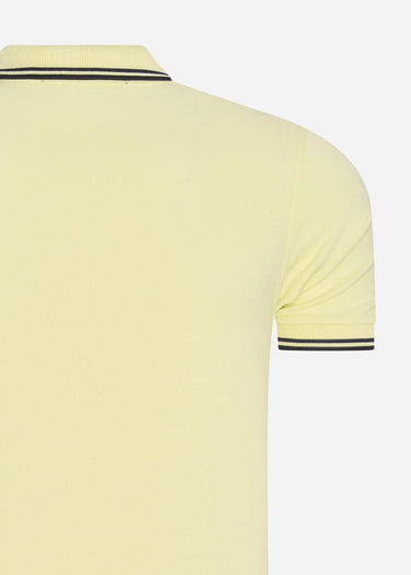 Fred Perry Polo's Twin tipped fred perry shirt - wax yellow