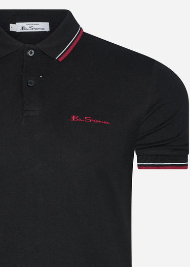 Ben Sherman Polo's Signature polo - black