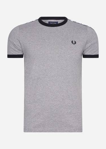 Fred Perry T-shirts Taped ringer t-shirt - steel marl