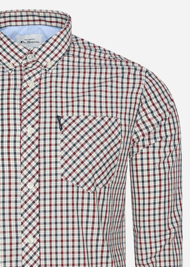 Ben Sherman Overhemden Signature house check - red