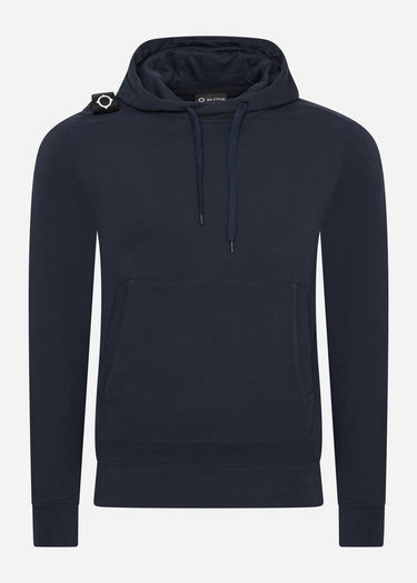 MA.Strum Hoodies Core overhead hoody- ink navy
