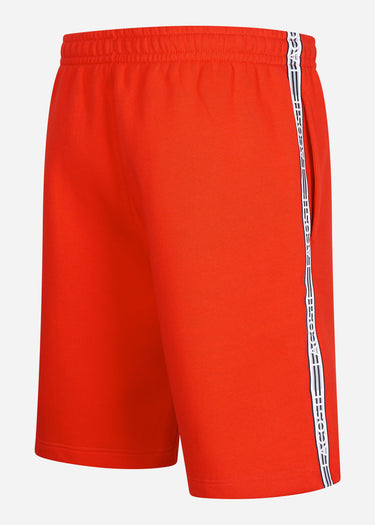 Lacoste Korte Broeken Contrast stripe shorts - corrida