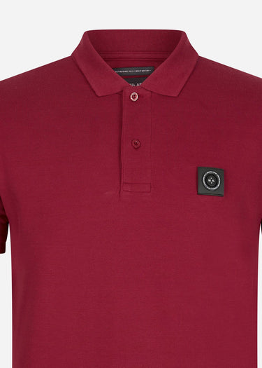 Marshall Artist Polo's Siren ss polo - guard red