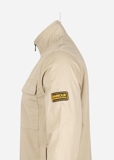 Barbour International Overshirts Louis overshirt - mist