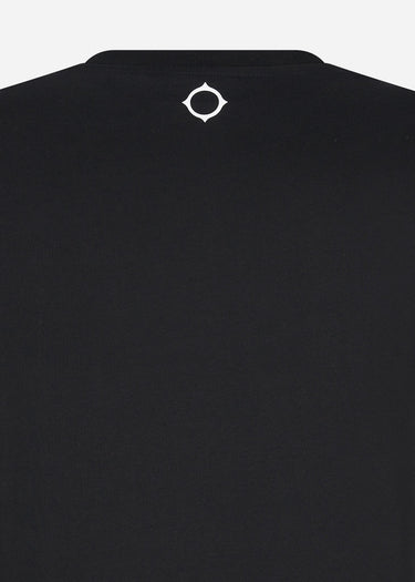 MA.Strum T-shirts MA.Strum block print tee - jet black