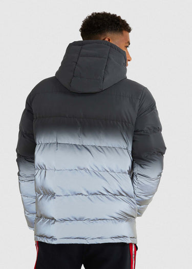 Ellesse Jassen Pilazzo oh jacket - black silver reflective