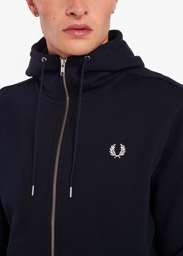 Fred Perry Vesten Hooded zip-through sweatshirt - navy