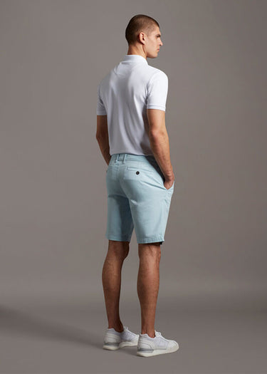 Lyle & Scott Korte Broeken Chino short - deck blue