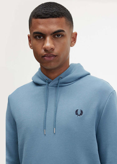 Fred Perry Hoodies Tipped hooded sweatshirt - ash blue