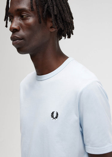 Fred Perry T-shirts Ringer t-shirt - light ice