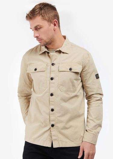 Barbour International Overshirts Adey overshirt - oyster